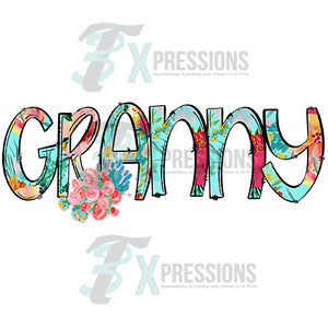 Bright Floral Granny