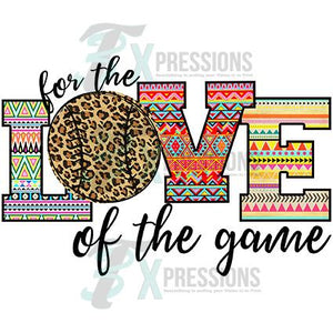 For the Love of the Game Leopard