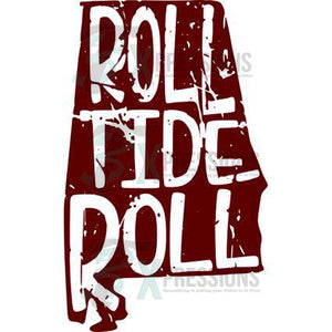 Roll Tide State Outline - 3T Xpressions