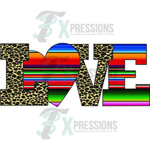 Serape And Leopard Love - 3T Xpressions