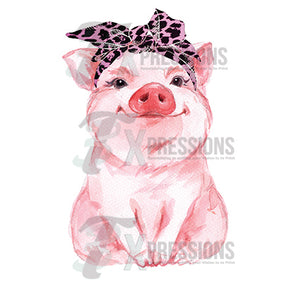 Personalized Piggie Pink Leopard - 3T Xpressions