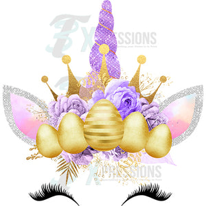 Easter Purple Horn Unicorn - 3T Xpressions