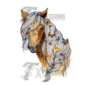 Horse Head With Braid - 3T Xpressions