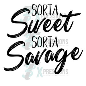 Sorta Sweet Sorta Savage - 3T Xpressions