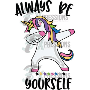 Always Be Yourself, Unicorn Dab - 3T Xpressions