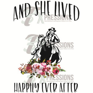 Cowgirl- And She Lived Happily Ever After - 3T Xpressions