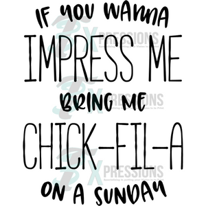 Chick Fil A On Sunday - 3T Xpressions