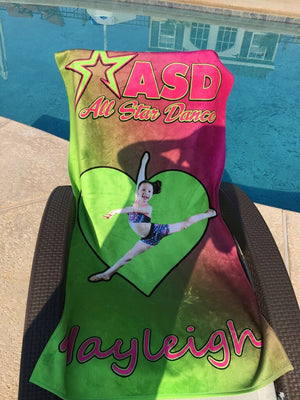 ASD Photo Beach Towel - 3T Xpressions