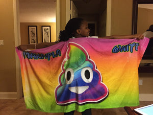 Poop Emoji beach towel - 3T Xpressions