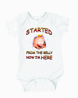 Started from the belly boy,girl - 3T Xpressions