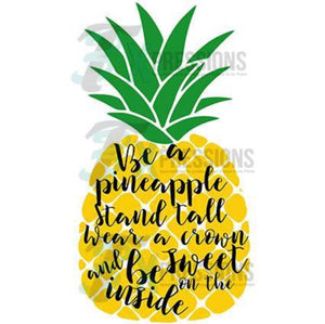 Personalized Be A Pineapple - 3T Xpressions